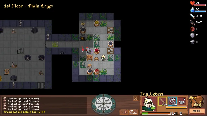 Скриншот 3 к игре Paper Dungeons Crawler
