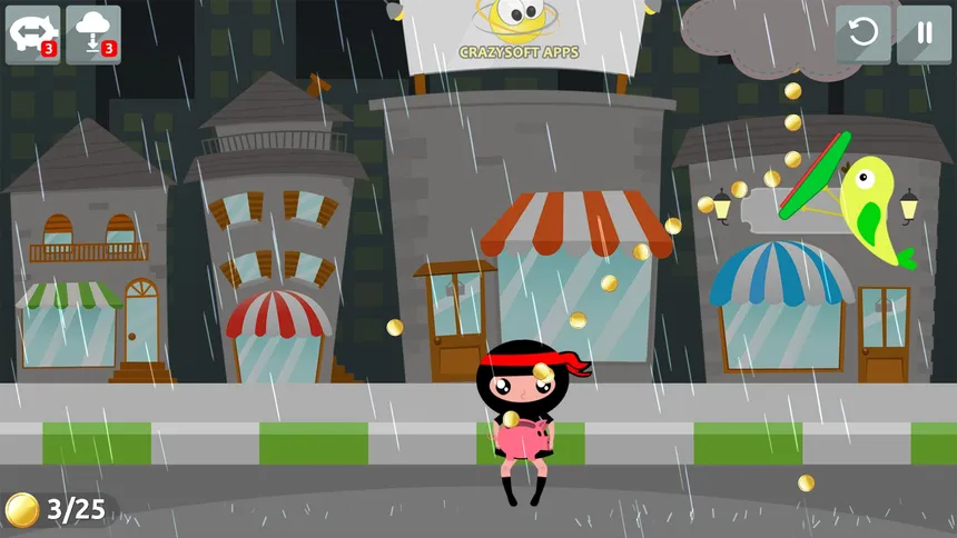 Скриншот 2 к игре Raining Coins