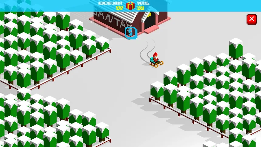Скриншот 1 к игре Christmas Race