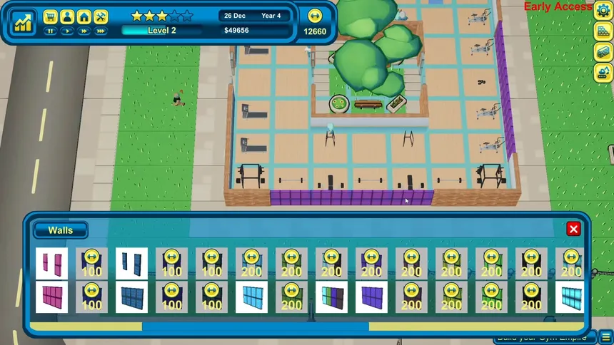 Скриншот 3 к игре Gym Empire - Idle Gym Tycoon Management