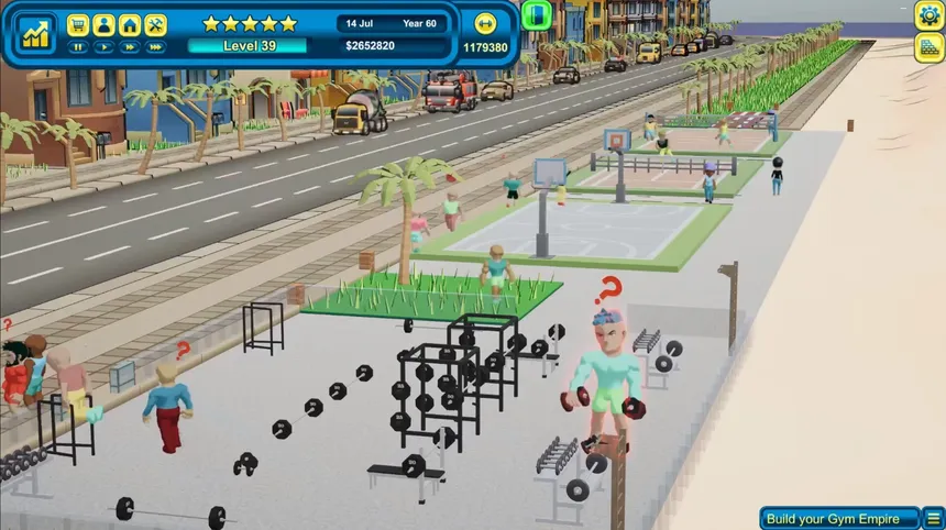 Скриншот 7 к игре Gym Empire - Idle Gym Tycoon Management