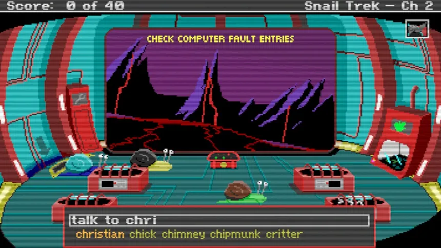 Скриншот 3 к игре Snail Trek - Chapter 2: A Snail Of Two Worlds