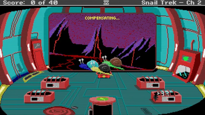 Скриншот 6 к игре Snail Trek - Chapter 2: A Snail Of Two Worlds