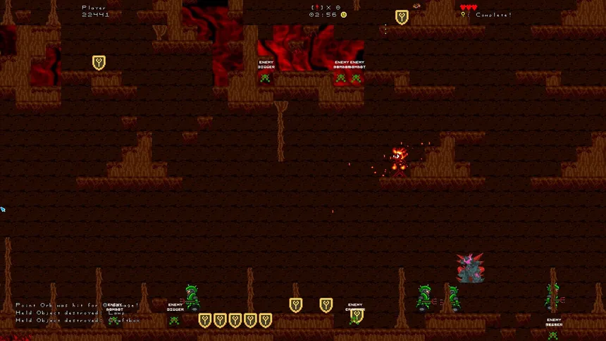 Скриншот 2 к игре Super Bugman Extreme Ultra