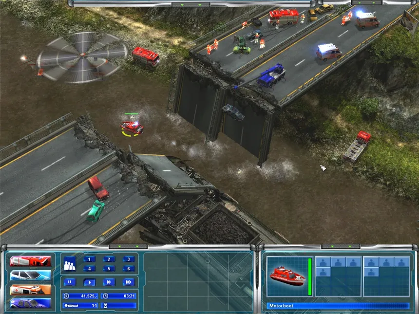 Скриншот 1 к игре EMERGENCY 4 Deluxe
