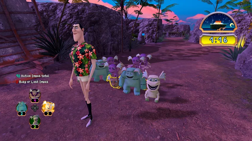 Скриншот 1 к игре Hotel Transylvania 3: Monsters Overboard