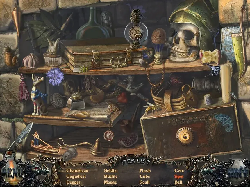 Скриншот 2 к игре Shadow Wolf Mysteries: Bane of the Family Collector's Edition