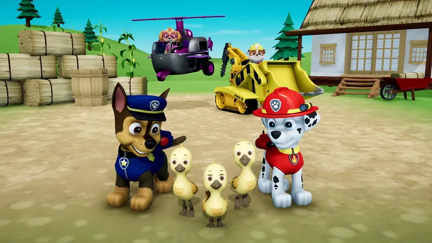 Скриншот 3 к игре Paw Patrol: On A Roll!