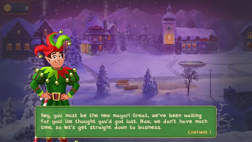 Скриншот 1 к игре Christmas Puzzle 3