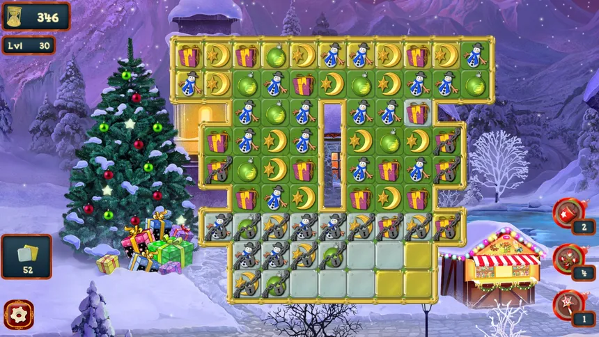 Скриншот 3 к игре Christmas Puzzle 3