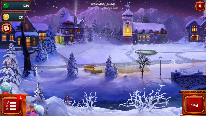 Скриншот 4 к игре Christmas Puzzle 3
