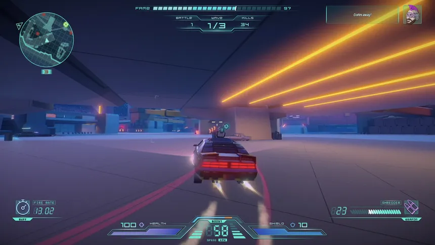 Скриншот 1 к игре Nightwolf: Survive the Megadome