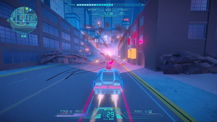 Скриншот 4 к игре Nightwolf: Survive the Megadome