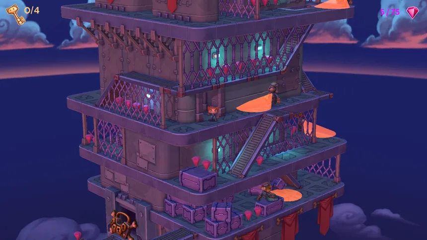 Скриншот 2 к игре Cat Burglar: A Tail of Purrsuit