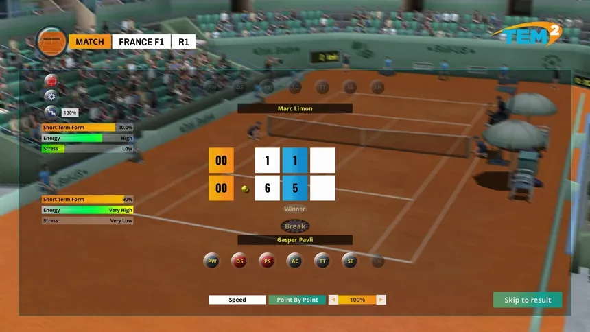Скриншот 3 к игре Tennis Elbow Manager 2