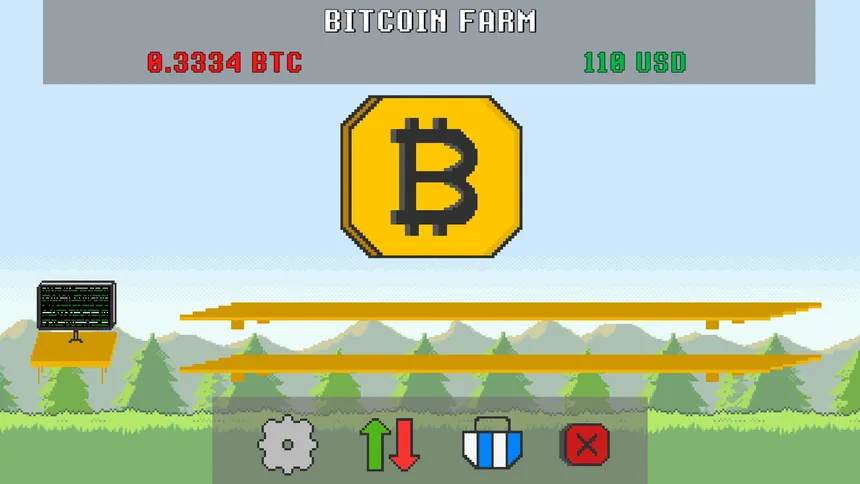 Скриншот 1 к игре Bitcoin Farm
