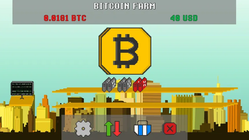 Скриншот 3 к игре Bitcoin Farm