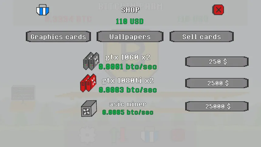 Скриншот 7 к игре Bitcoin Farm