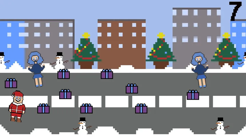 Скриншот 2 к игре Santa Run