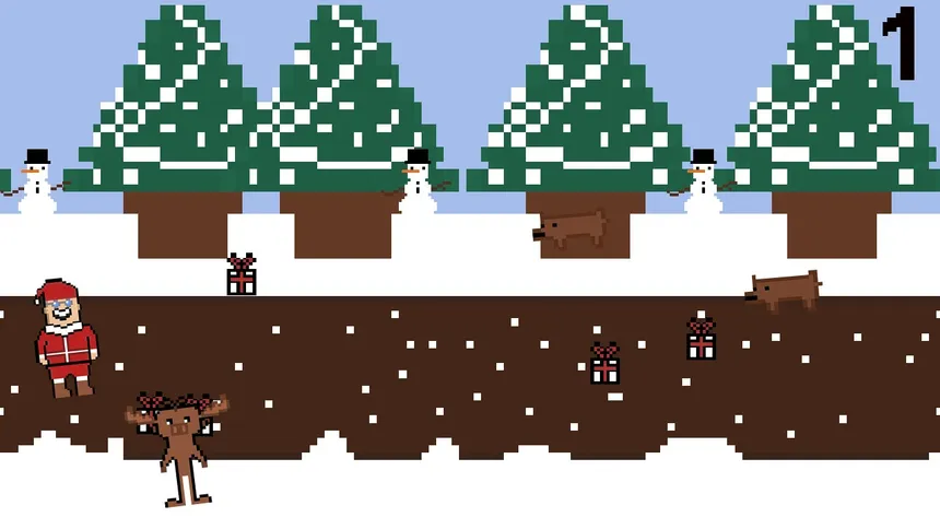 Скриншот 3 к игре Santa Run