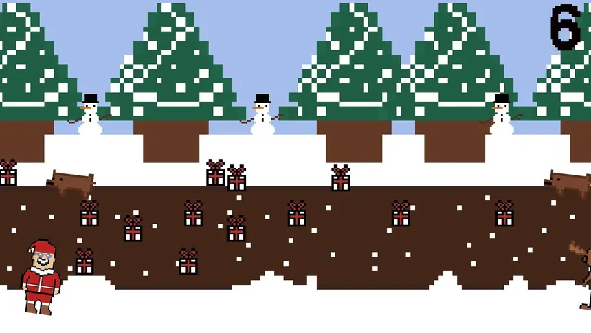Скриншот 4 к игре Santa Run