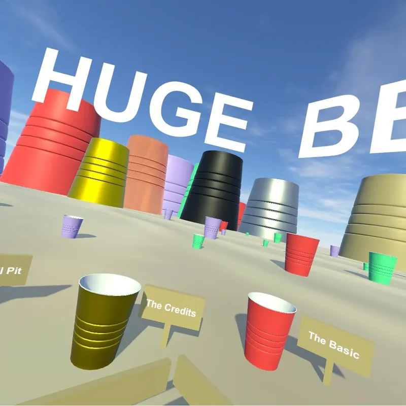 Скриншот 1 к игре HUGE BEER PONG CHALLENGES VR