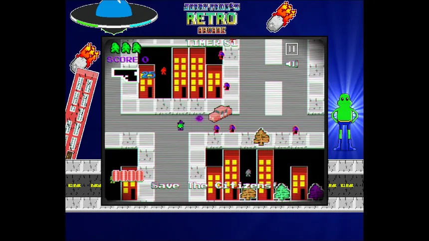 Скриншот 6 к игре Jerry Frog's Retro Arcade