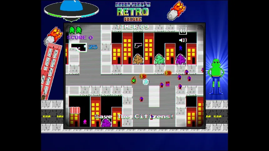 Скриншот 7 к игре Jerry Frog's Retro Arcade