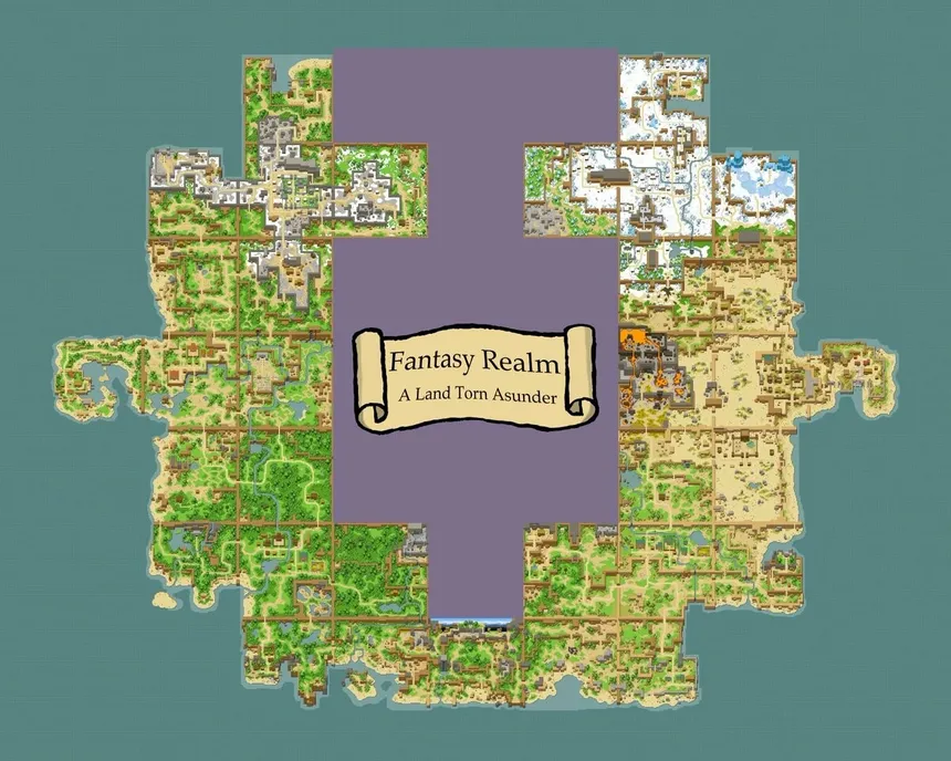 Скриншот 1 к игре Fantasy Realm: A Land Torn Asunder