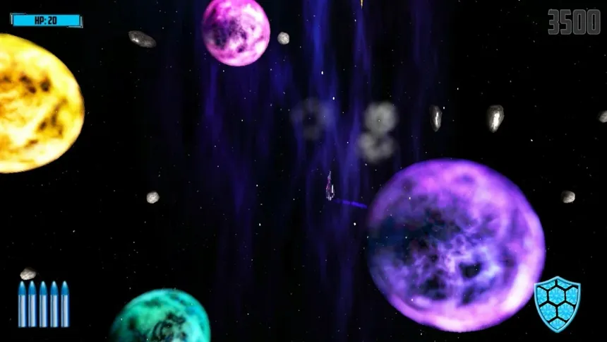 Скриншот 4 к игре GALAXY 3D SPACE DEFENDER