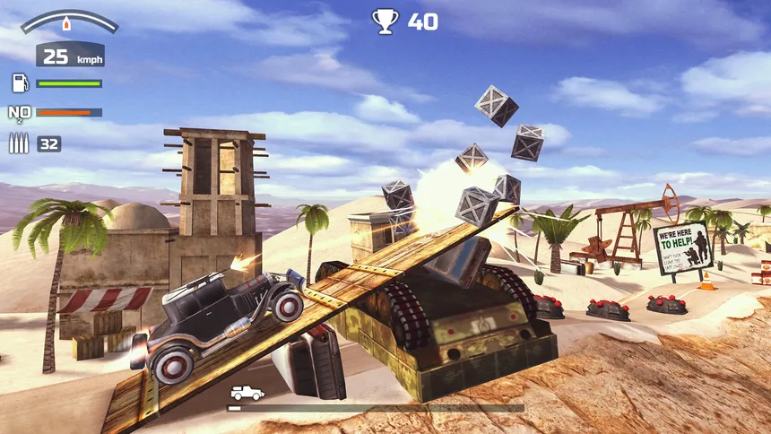 Скриншот 1 к игре Zombie Derby 2