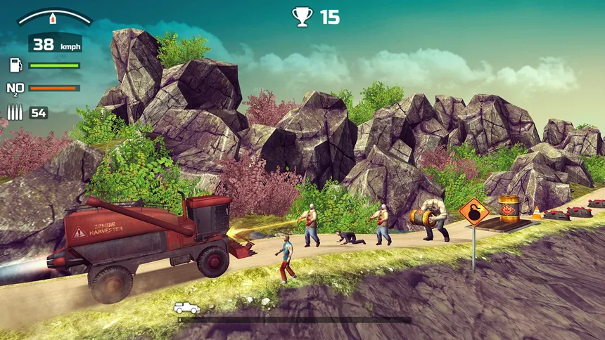 Скриншот 4 к игре Zombie Derby 2