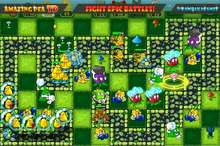 Скриншот 1 к игре Amazing Pea TD