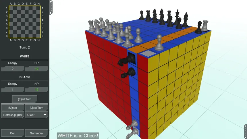 Скриншот 2 к игре Chess Cubed