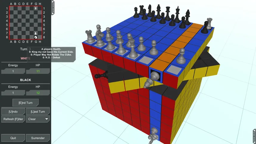Скриншот 3 к игре Chess Cubed