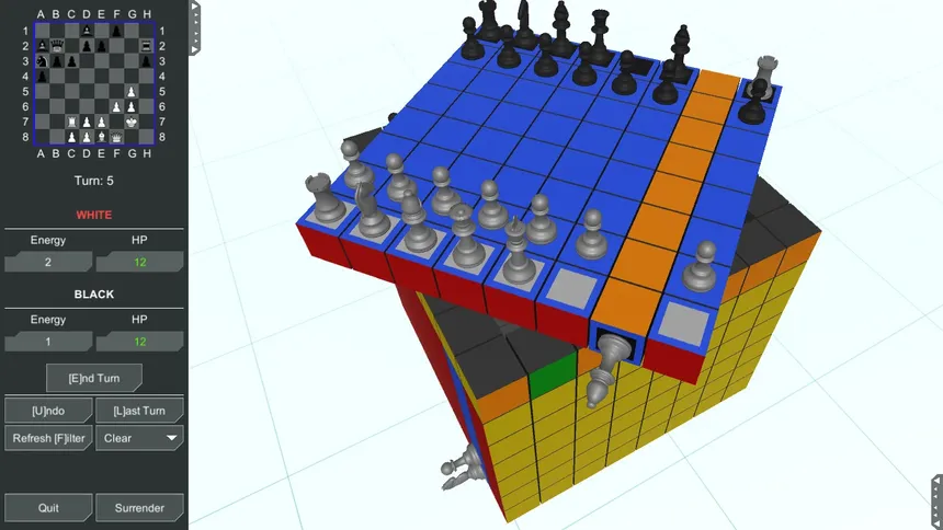 Скриншот 5 к игре Chess Cubed