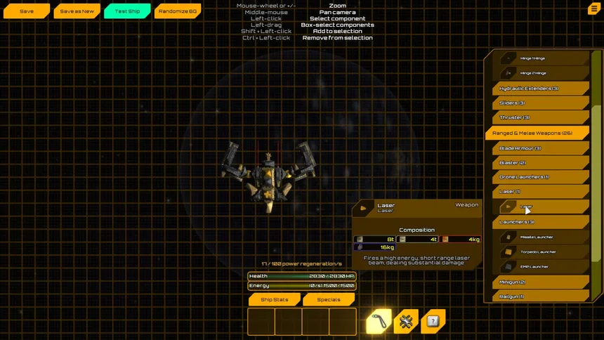 Скриншот 7 к игре Advanced Mechanized Spacecraft