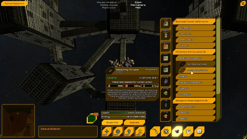 Скриншот 8 к игре Advanced Mechanized Spacecraft