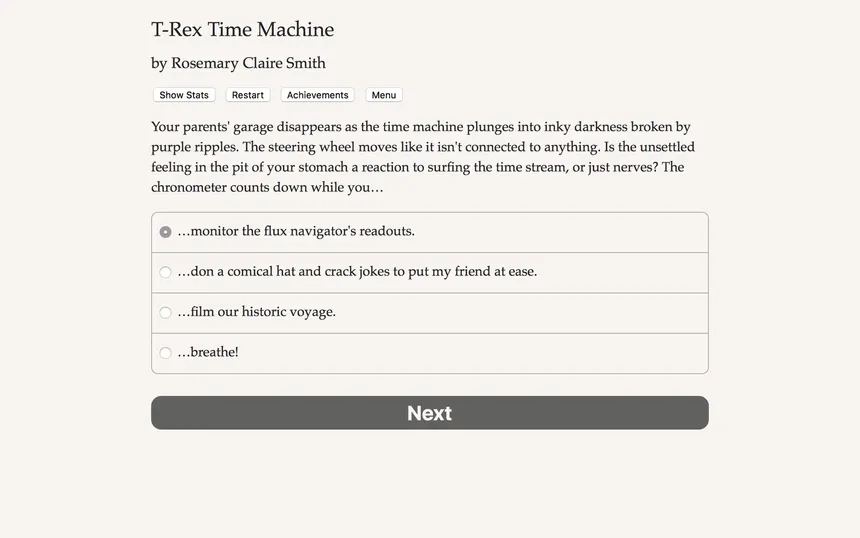 Скриншот 4 к игре T-Rex Time Machine