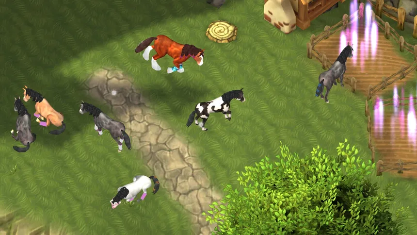 Скриншот 2 к игре Horse Paradise - My Dream Ranch