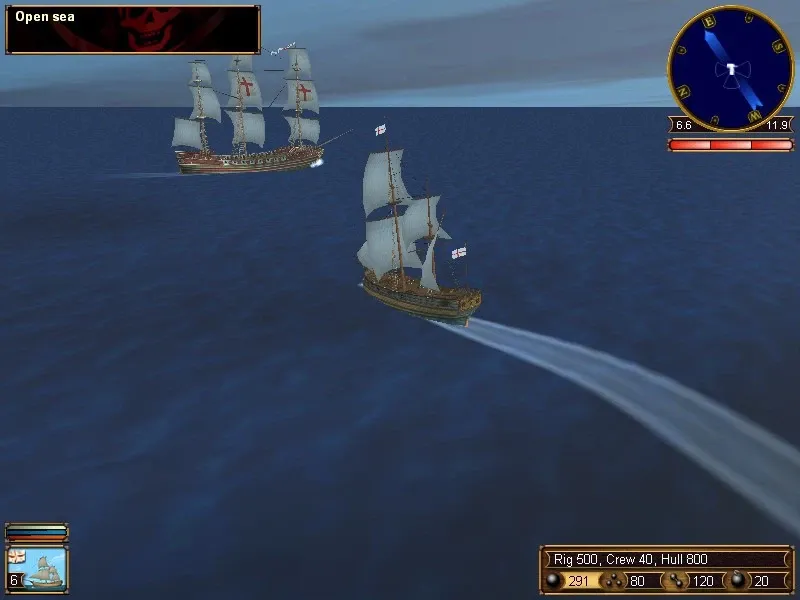 Скриншот 3 к игре Sea Dogs