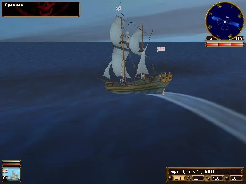 Скриншот 4 к игре Sea Dogs