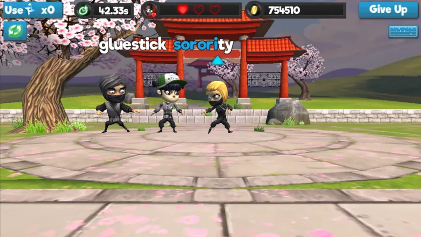 Скриншот 1 к игре Oh No! Ninjas!