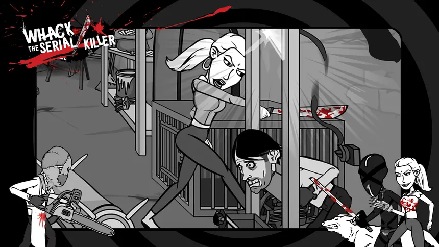 Скриншот 6 к игре Whack the Serial Killer 20 Ways plus Neighbour, Burglars...