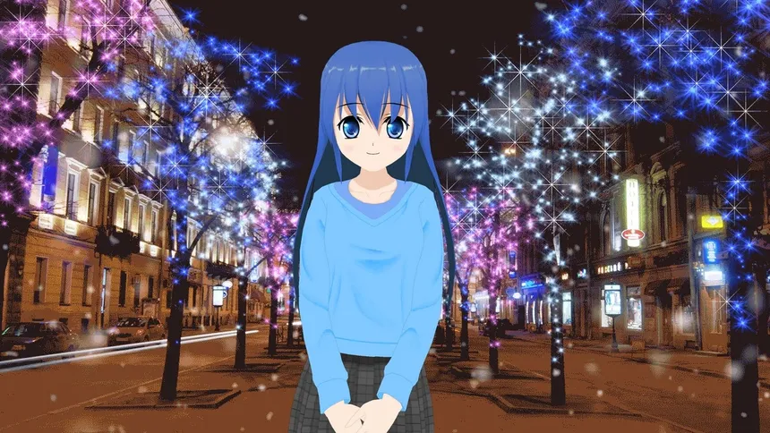 Скриншот 1 к игре Christmas Tale - Visual Novel