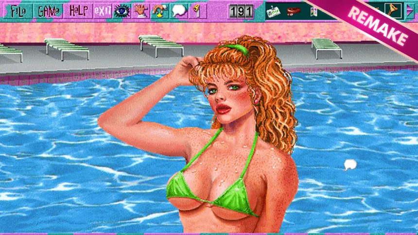 Скриншот 1 к игре Leisure Suit Larry 6 - Shape Up Or Slip Out