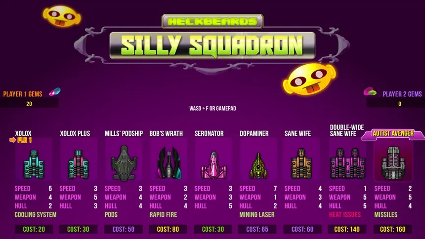 Скриншот 3 к игре Neckbeards: Silly Squadron