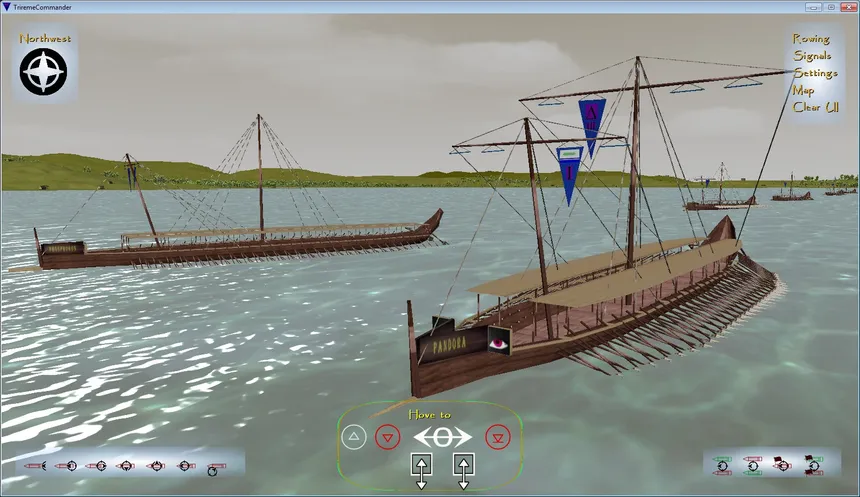 Скриншот 6 к игре Trireme Commander