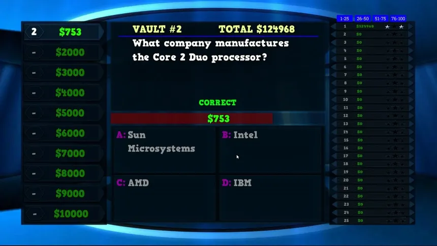 Скриншот 4 к игре Trivia Vault: Technology Trivia Deluxe
