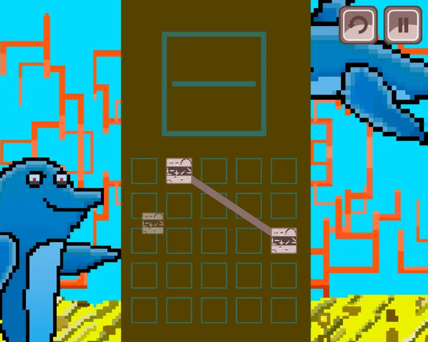 Скриншот 1 к игре Dolphins-cyborgs and open space